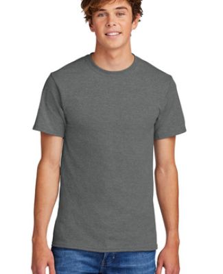 Port Company 5050 CottonPoly T Shirt PC55 in Gphheather