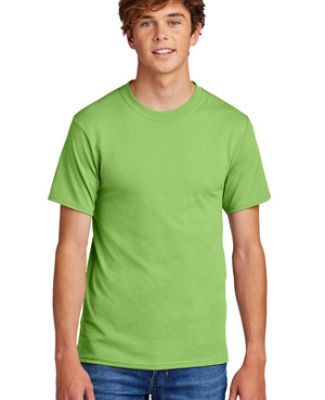 Port Company 5050 CottonPoly T Shirt PC55 in Lime