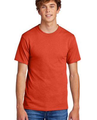 Port Company 5050 CottonPoly T Shirt PC55 in Orange