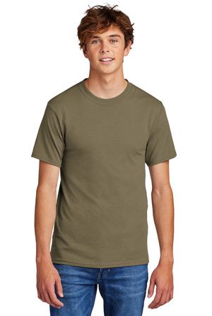 Port Company 5050 CottonPoly T Shirt PC55 in Coyotebrn