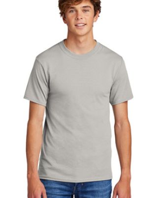 Port Company 5050 CottonPoly T Shirt PC55 in Silver