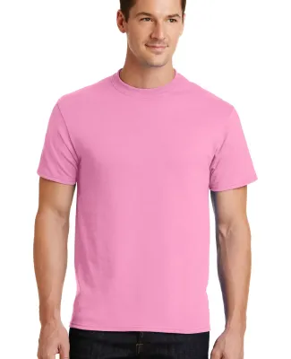 Port Company 5050 CottonPoly T Shirt PC55 in Candy pink