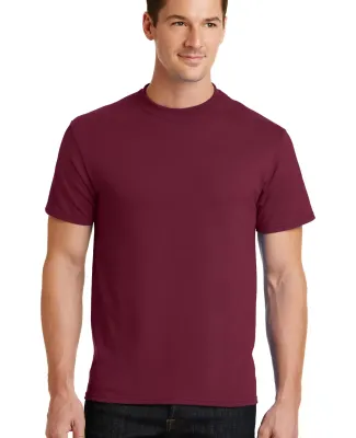 Port Company 5050 CottonPoly T Shirt PC55 in Cardinal