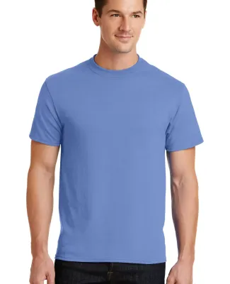 Port Company 5050 CottonPoly T Shirt PC55 in Carolina blue