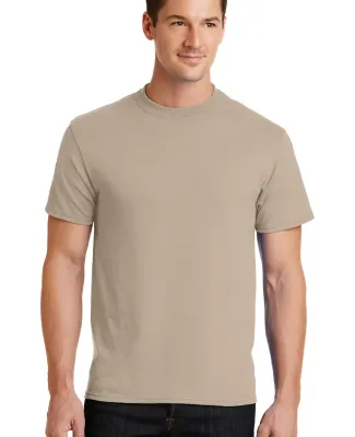 Port & Company 5050 CottonPoly T Shirt PC55 Desert Sand