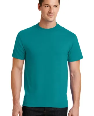 Port Company 5050 CottonPoly T Shirt PC55 in Jade green