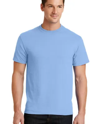 Port Company 5050 CottonPoly T Shirt PC55 in Light blue