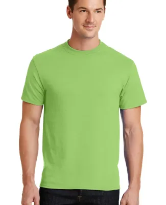 Port Company 5050 CottonPoly T Shirt PC55 in Lime