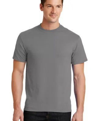 Port Company 5050 CottonPoly T Shirt PC55 in Medium grey