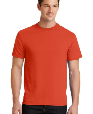 Port Company 5050 CottonPoly T Shirt PC55 in Orange