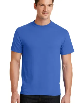 Port Company 5050 CottonPoly T Shirt PC55 in Royal blue