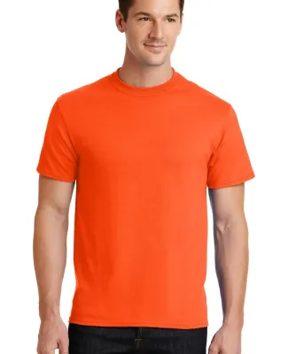 Port Company 5050 CottonPoly T Shirt PC55 in Safety orange