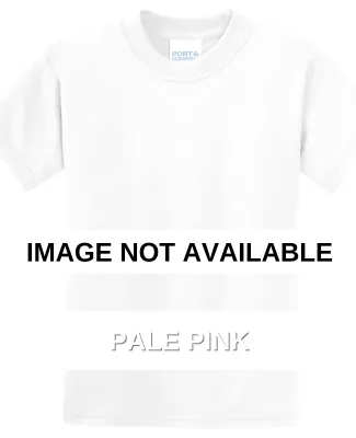 Port & Company Youth 5050 CottonPoly T Shirt PC55Y Pale Pink