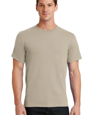 Port & Company Essential T Shirt PC61 Light Sand