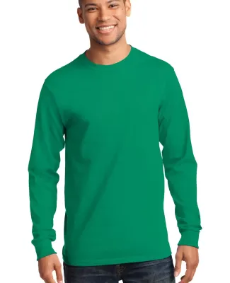 Port  Company Long Sleeve Essential T Shirt PC61LS Kelly