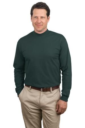 Port & Company Mock Turtleneck PC61M in Dark green