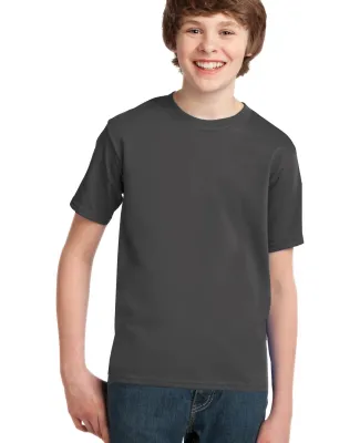 Port & Company Youth Essential T Shirt PC61Y Charcoal
