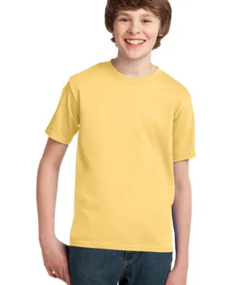 Port & Company Youth Essential T Shirt PC61Y Daffodil