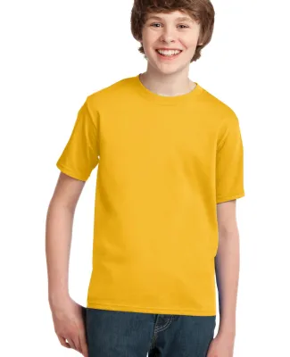 Port & Company Youth Essential T Shirt PC61Y Lemon Yellow