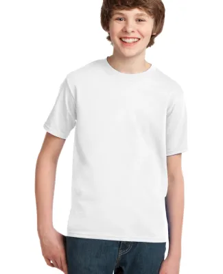 Port & Company Youth Essential T Shirt PC61Y White