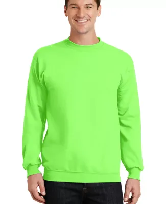 Port  Company Classic Crewneck Sweatshirt PC78 Neon Green