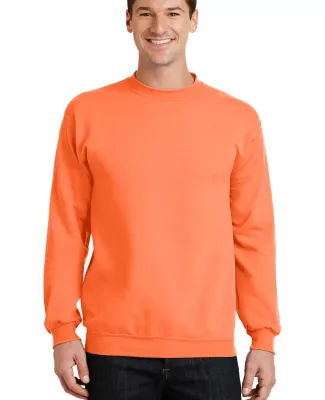 Port  Company Classic Crewneck Sweatshirt PC78 Neon Orange