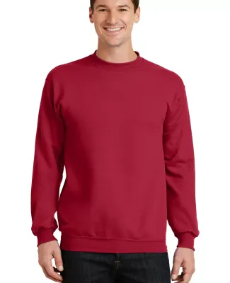 Port  Company Classic Crewneck Sweatshirt PC78 Red