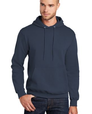 Port & Company Classic Pullover Hooded Sweatshirt  in Navy