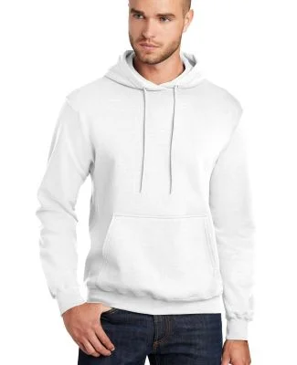 Port & Company Classic Pullover Hooded Sweatshirt  in White