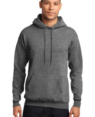 Port & Company Classic Pullover Hooded Sweatshirt  in Graphite hthr