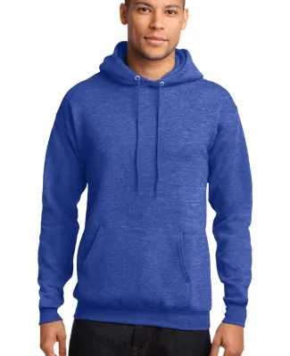 Port & Company Classic Pullover Hooded Sweatshirt  in Hthr royal