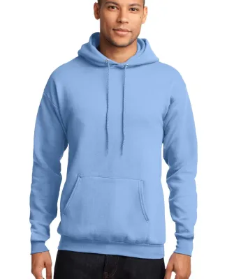 Port & Company Classic Pullover Hooded Sweatshirt  in Light blue