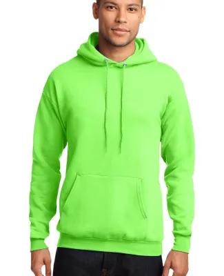 Port & Company Classic Pullover Hooded Sweatshirt  in Neon green