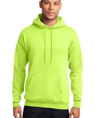 Port & Company Classic Pullover Hooded Sweatshirt  in Neon yellow