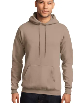 Port & Company Classic Pullover Hooded Sweatshirt  in Sand