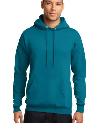 Port & Company Classic Pullover Hooded Sweatshirt  in Teal
