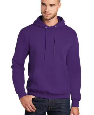 Port  Company Classic Pullover Hooded Sweatshirt P Team Purple