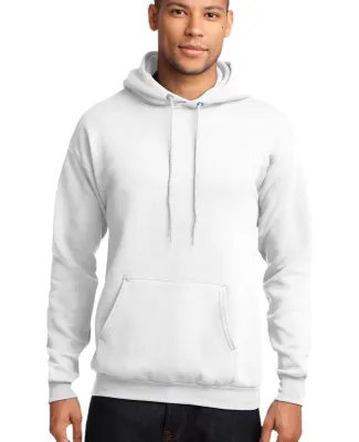 Port & Company Classic Pullover Hooded Sweatshirt  in White