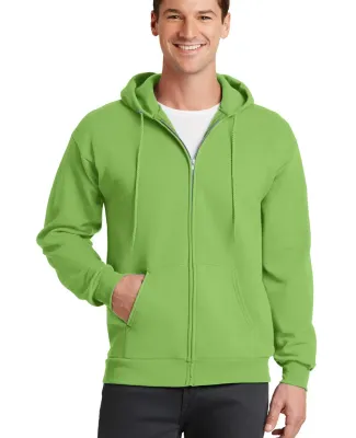 Port  Company Classic Full Zip Hooded Sweatshirt P Lime