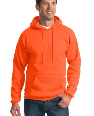 Port & Company Ultimate Pullover Hooded Sweatshirt in Safety orange