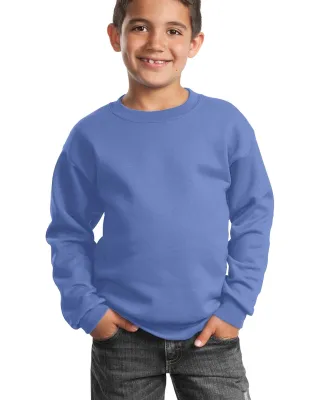 Port & Company Youth Crewneck Sweatshirt PC90Y Carolina Blue