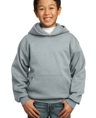 Port  Company Youth Pullover Hooded Sweatshirt PC9 Ath. Heather