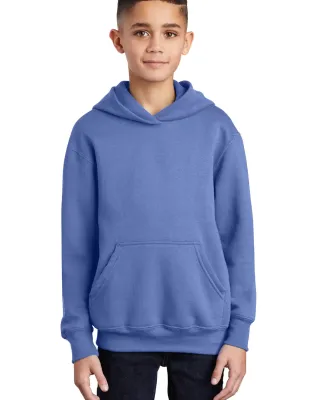 Port  Company Youth Pullover Hooded Sweatshirt PC9 Carolina Blue