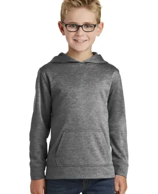 Port  Company Youth Pullover Hooded Sweatshirt PC9 Graphite Hthr