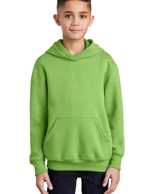 Port  Company Youth Pullover Hooded Sweatshirt PC9 Lime