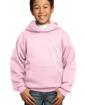 Port  Company Youth Pullover Hooded Sweatshirt PC9 Pale Pink