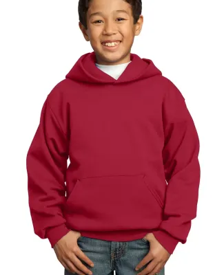 Port  Company Youth Pullover Hooded Sweatshirt PC9 Red
