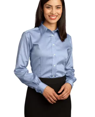 Red House Ladies Non Iron Pinpoint Oxford RH25 Blue