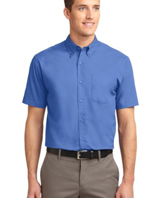 Port Authority Short Sleeve Easy Care Shirt S508 in Ultramarne blu