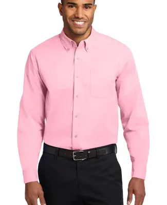 Port Authority Long Sleeve Easy Care Shirt S608 Light Pink